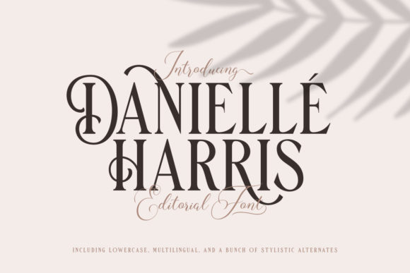 Danielle Harris: A Font That Whispers Romance
