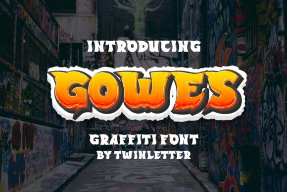 Gowes: The Graffiti Font That Brings Urban Energy to Your Brand