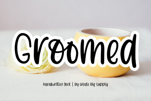 Groomed: The Display Font That Balances Cool and Professional