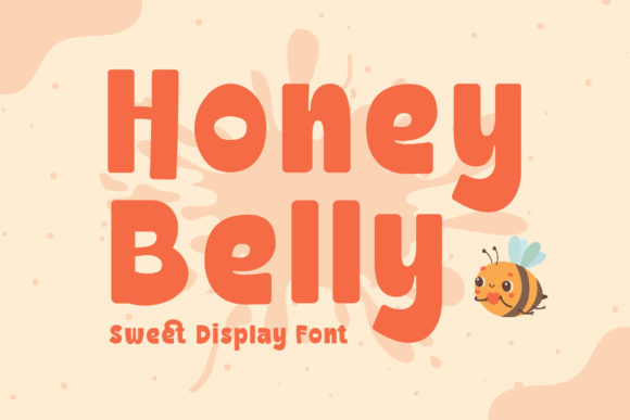 Honey Belly: The Bold Display Font That Brings Ideas to Life