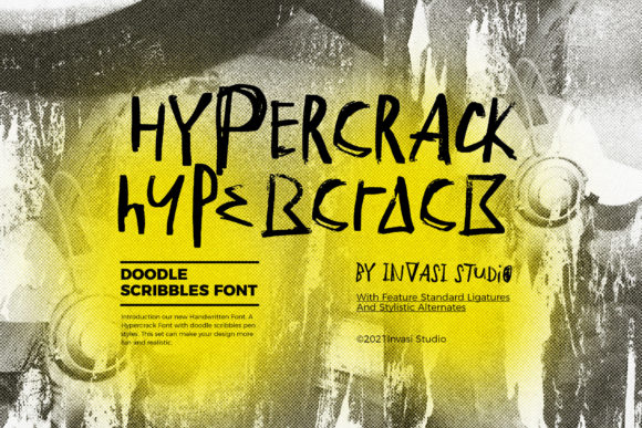 Hypercrack: The Display Font with an Edge
