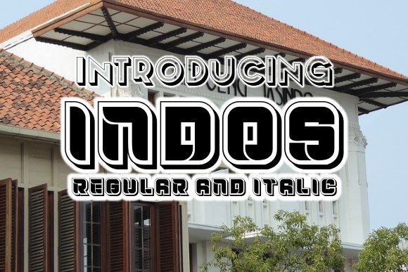 Indos: The Bold Display Font That Commands Attention