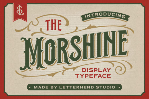 Morshine: The Retro Display Font with Modern Attitude
