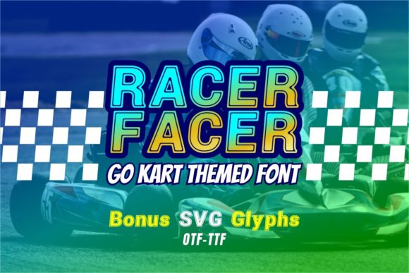 Racer Facer: A Typeface Built for Speed and Style