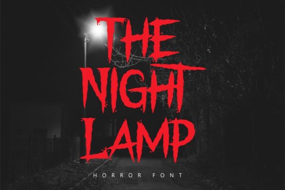 The Night Lamp: A Typeface Born from the Shadows