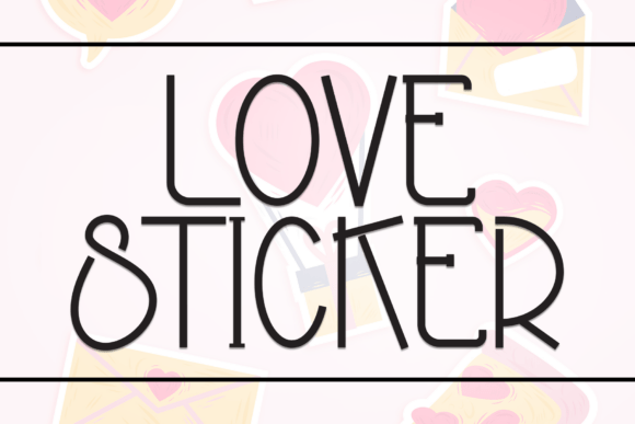 Why Love Sticker is Your Next Go-To Handwritten Font